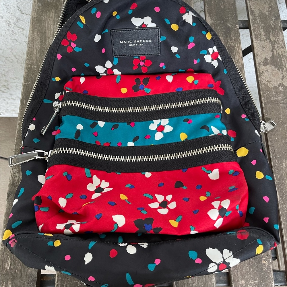Marc Jacobs, nylon flower backpack